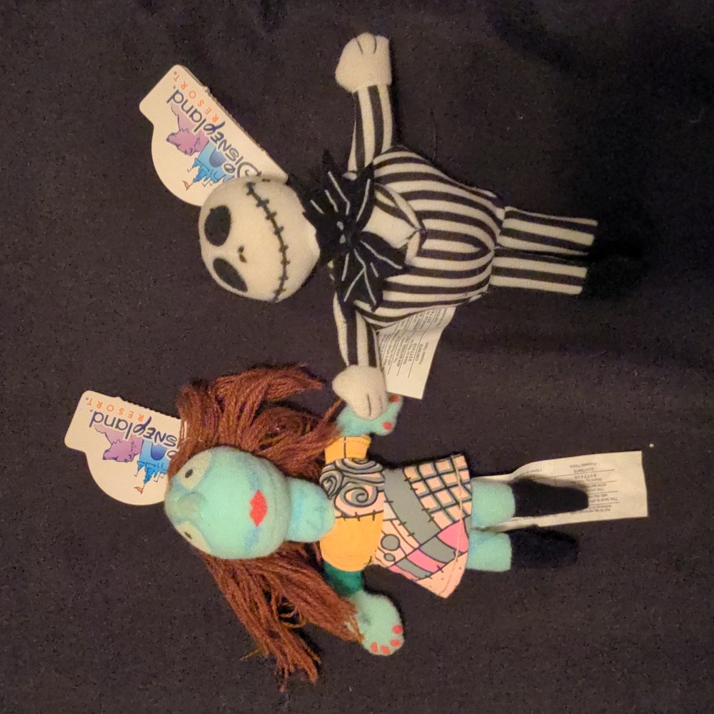 Jack and Sally Nightmare Before Christmas 5" Dolls